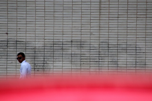 Przed budynkiem jednego z ministerstw w Brasilii